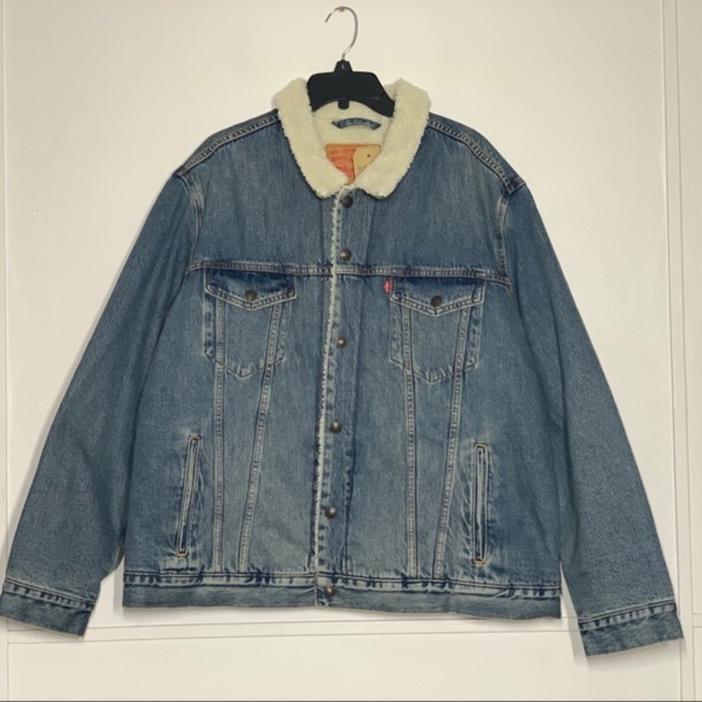 SOLD-FBM Levi’s Men's Type III Sherpa Jacket